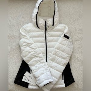 Women’s Calvin Klein Black & White Puffer Small NWT
